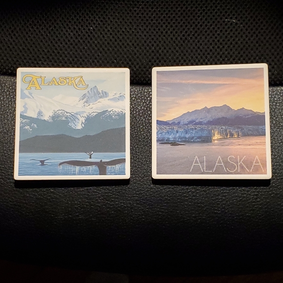Alaska ceramic coasters - Picture 2 of 5